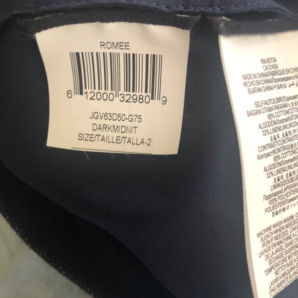 BCBGMaxAzaria Peplum Dress Size 2 - Picture 6 of 9